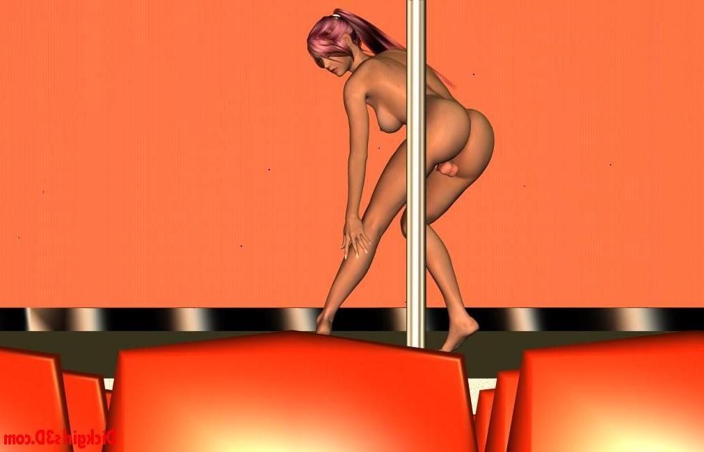 16P Toon dickgirl stripper