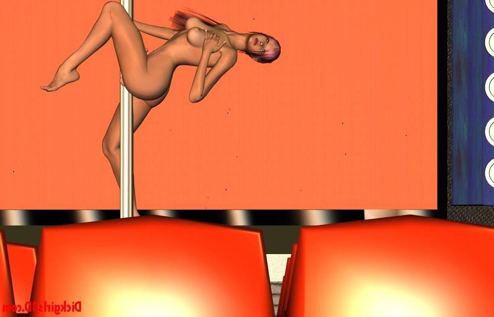 16P Toon dickgirl stripper