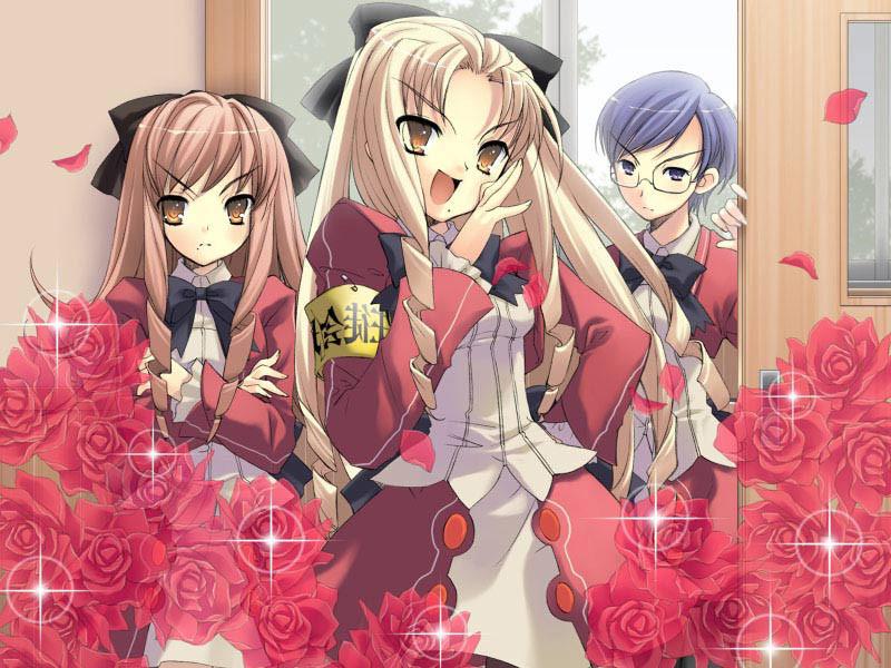 18P Raunchy little hentai schoolgirls in tight cotton panties