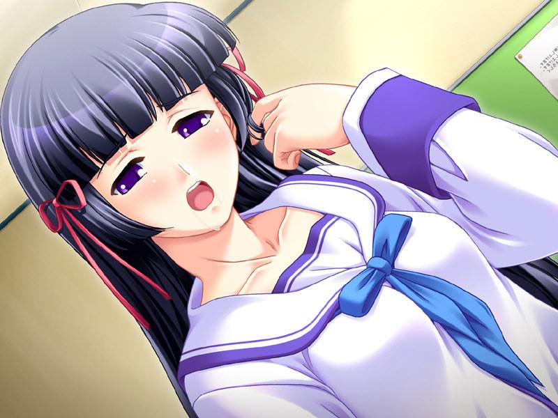 18P Group of submissive hentai schoolgirls learning foreplay