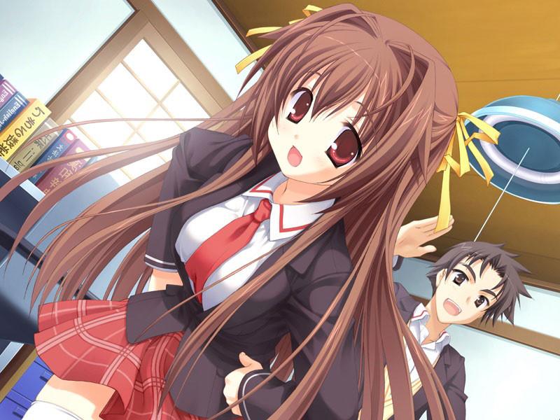 18P Schoolgirls in their uniforms of cotton panties and short skirts