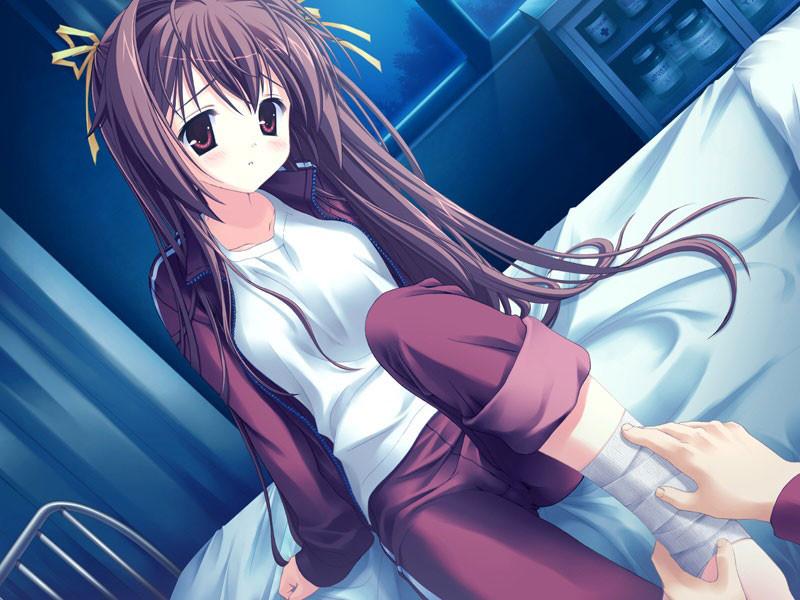 18P Schoolgirls in their uniforms of cotton panties and short skirts
