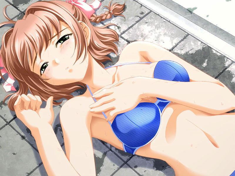 19P Swimsuit hentai honeys in sexy two pieces go on vacation