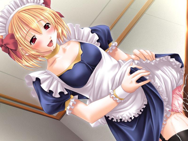 20P French hentai maids fuck and suck cock trying to get pregnant