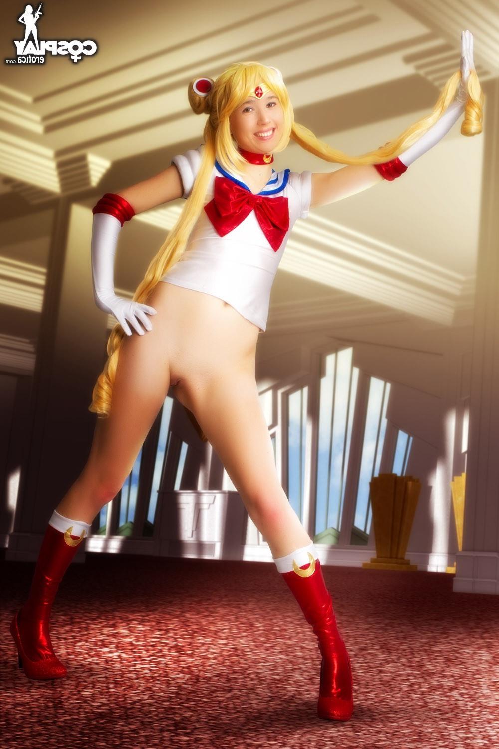12P CosplayErotica  Sailor Moon nude cosplay