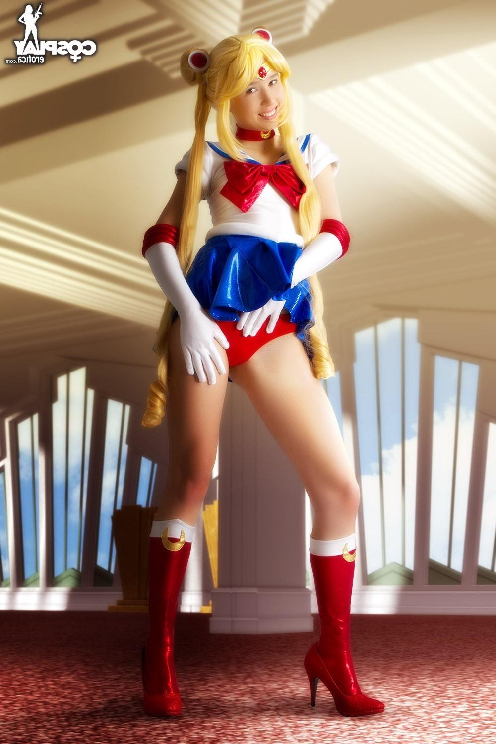 12P CosplayErotica  Sailor Moon nude cosplay