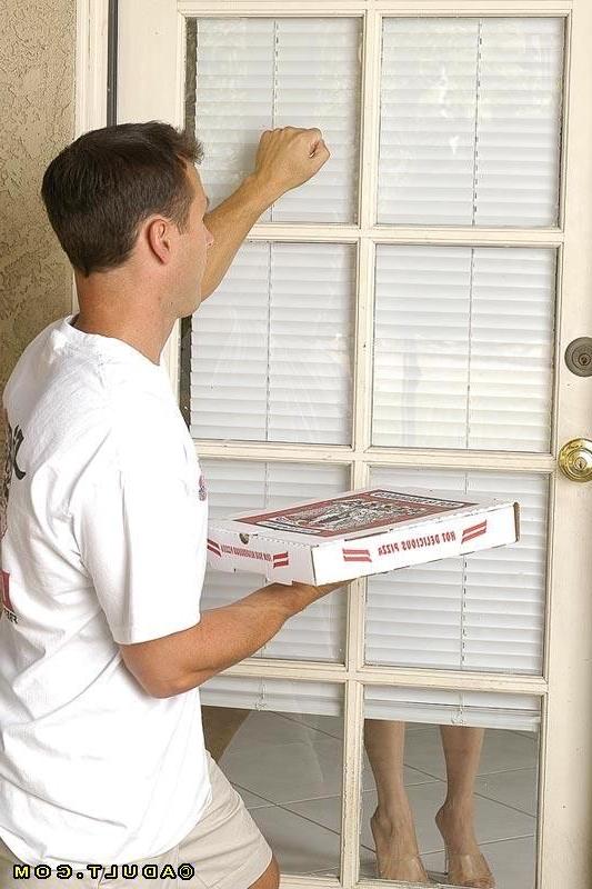 15P Hot busty asian sucks and then gets banged by the pizza guy