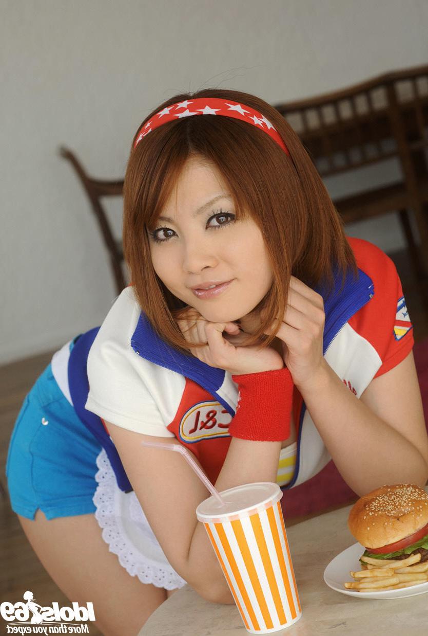 9P Cute naturally busty Jap teen