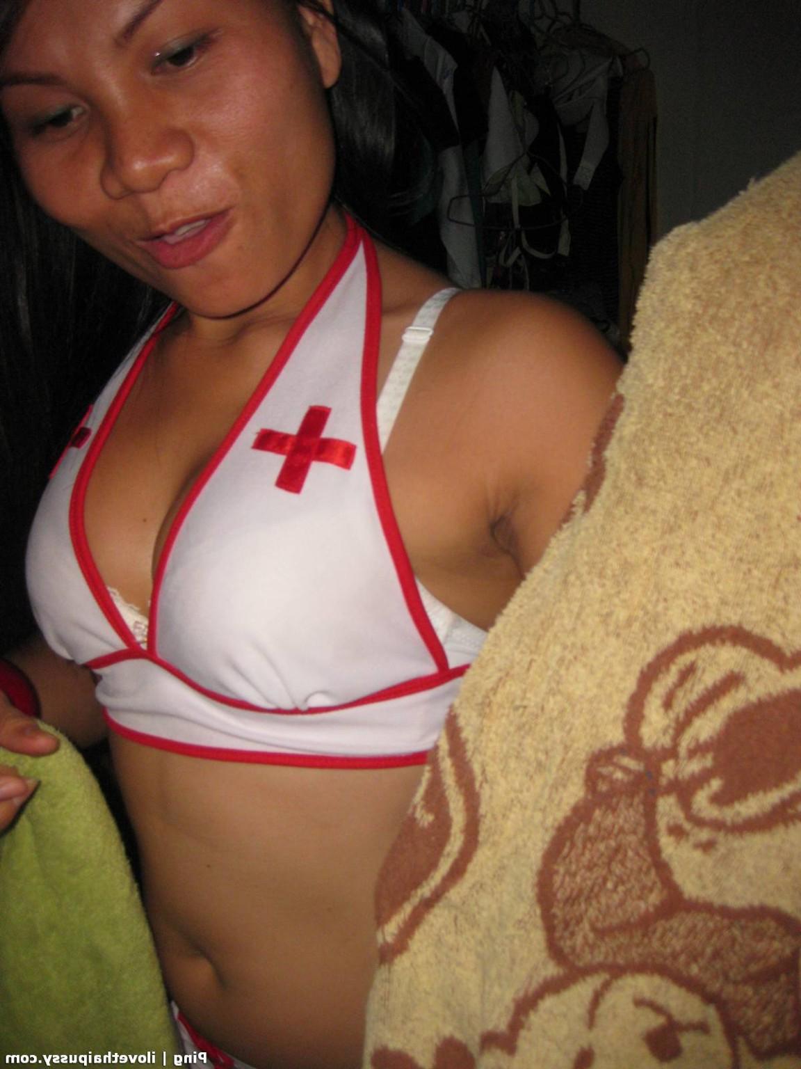15P Shy Thai Bargirl Paid To Fuck A Horny Drunk Tourist
