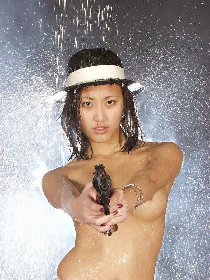 16P Asian babe masturbating her pussy hard for orgasm