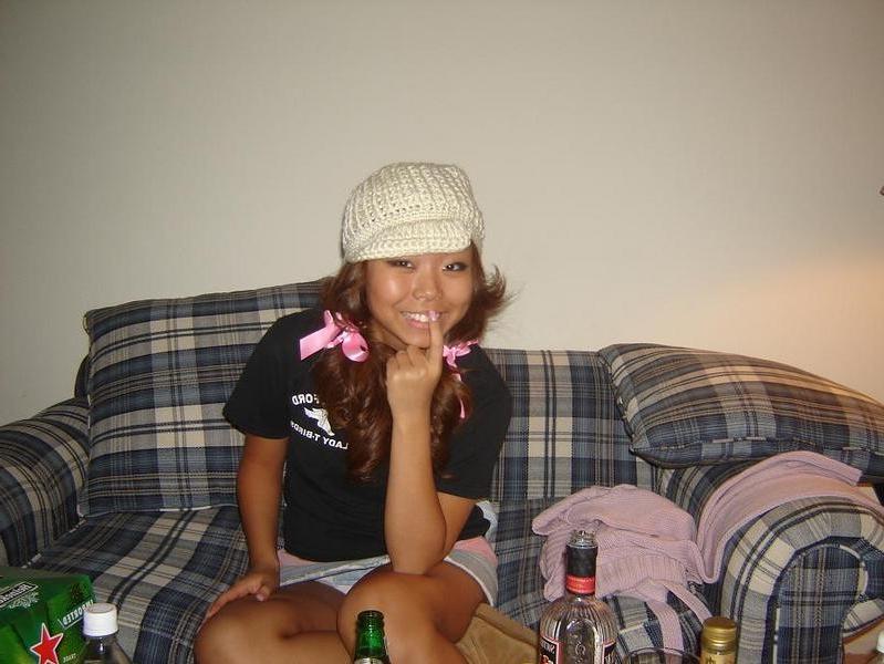 16P Asian teen partying