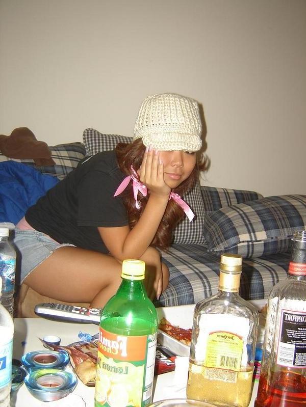 16P Asian teen partying