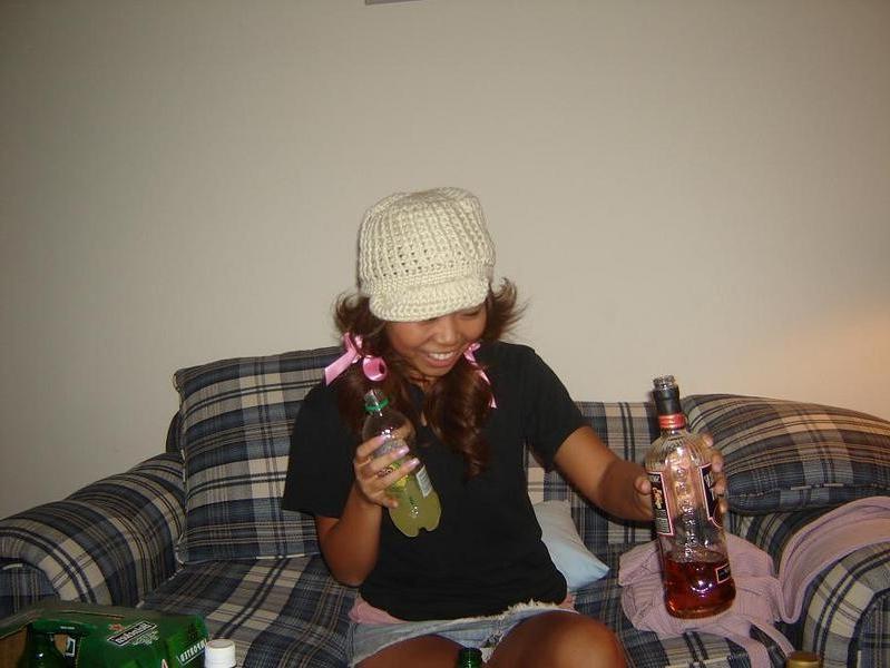 16P Asian teen partying