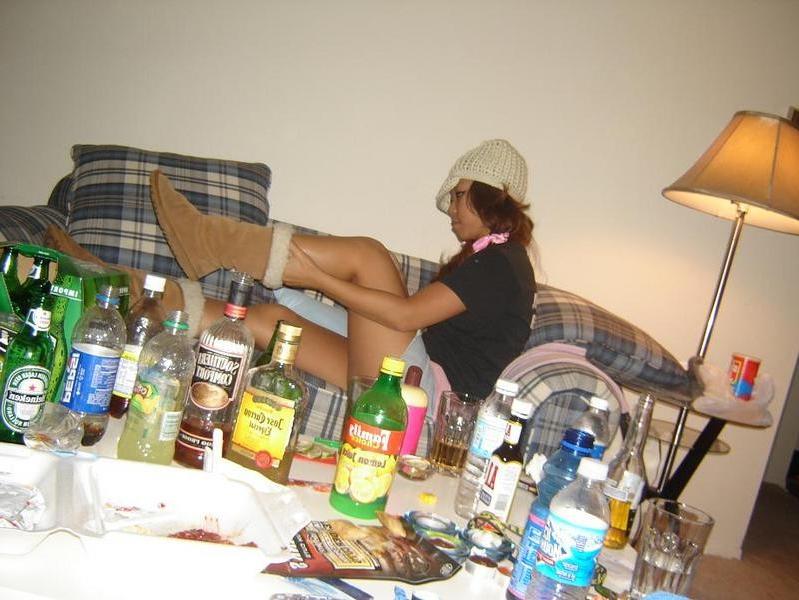 16P Asian teen partying