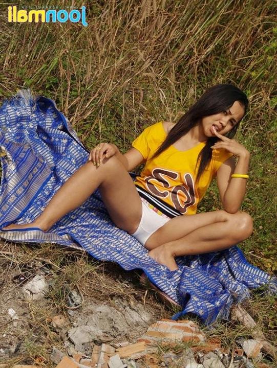 15P naughty thai honey lowers her wet cotton panties