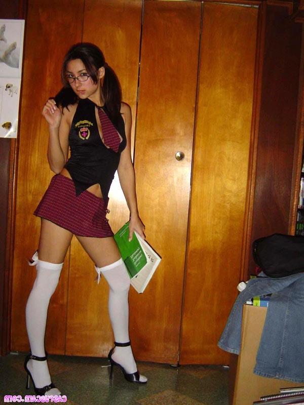 16P Busty asian schoolgirl in uniform