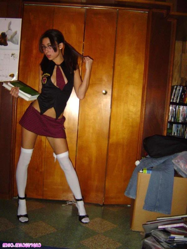 16P Busty asian schoolgirl in uniform