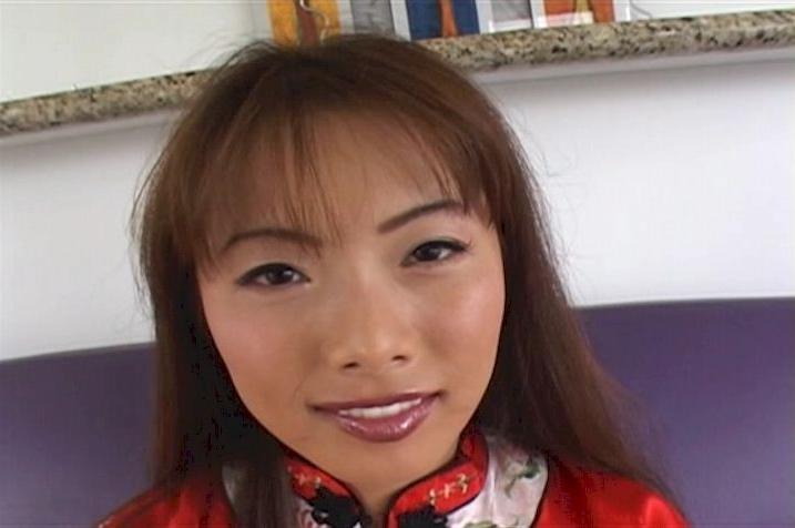 16P Cute and busty asian pleasure two cocks