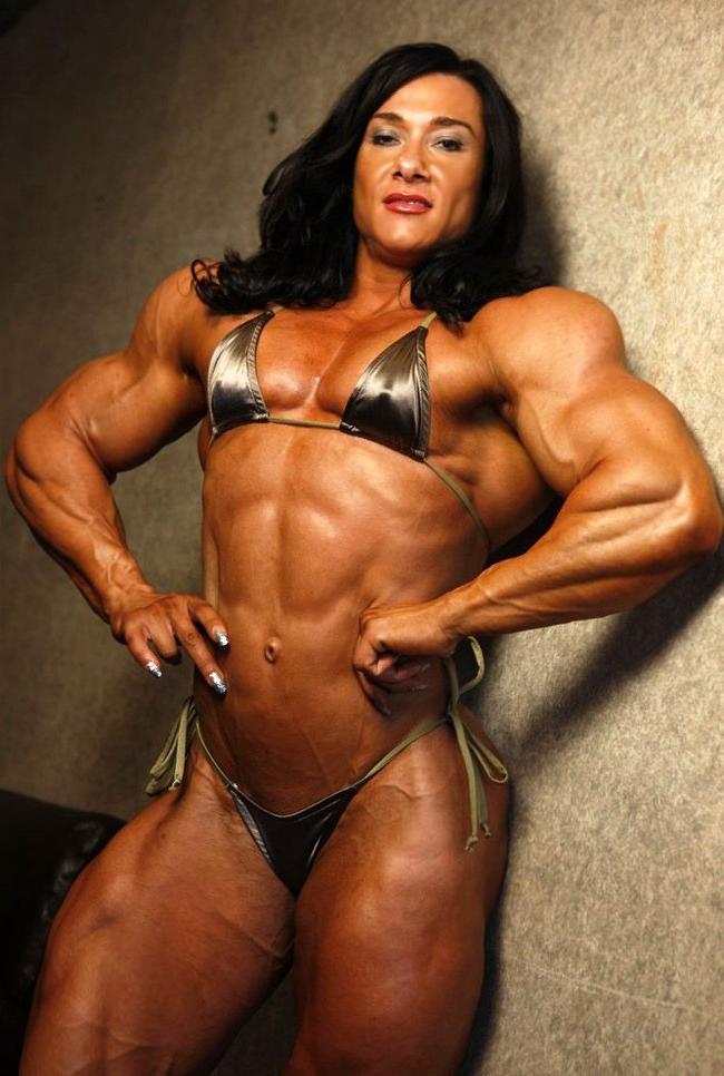 12P Massive muscular Goddess ripped strong body