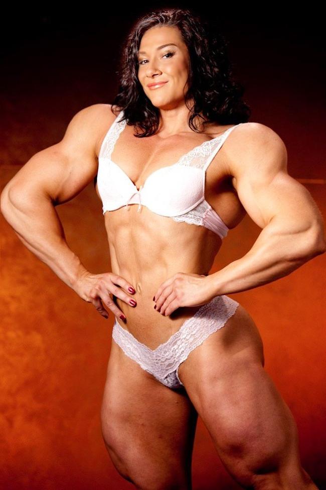 12P Massive muscular Goddess ripped strong body