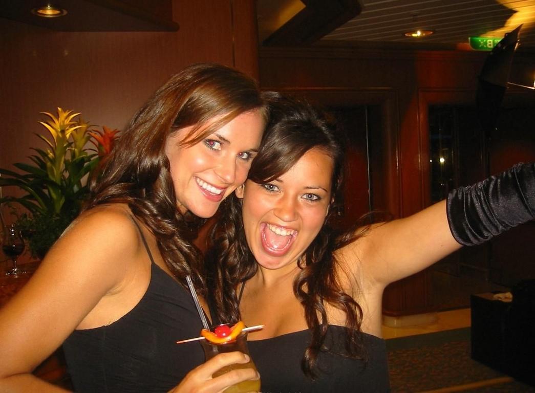 8P Amateur homemade pics with drunk girls showing off tits
