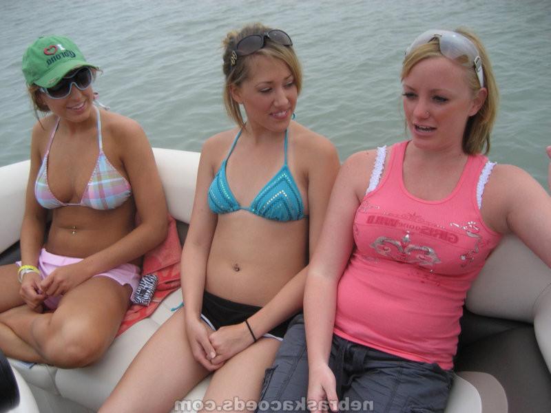 15P naked Pontoon Boat Ride around Padre Island Nebraska coeds