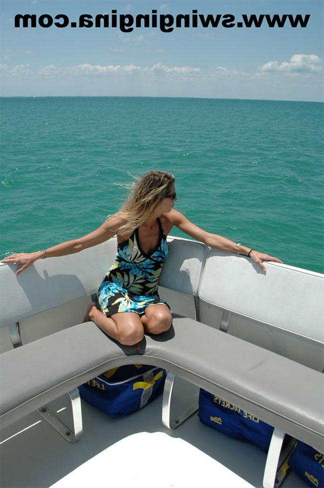 14P Gina hangs out on the boat
