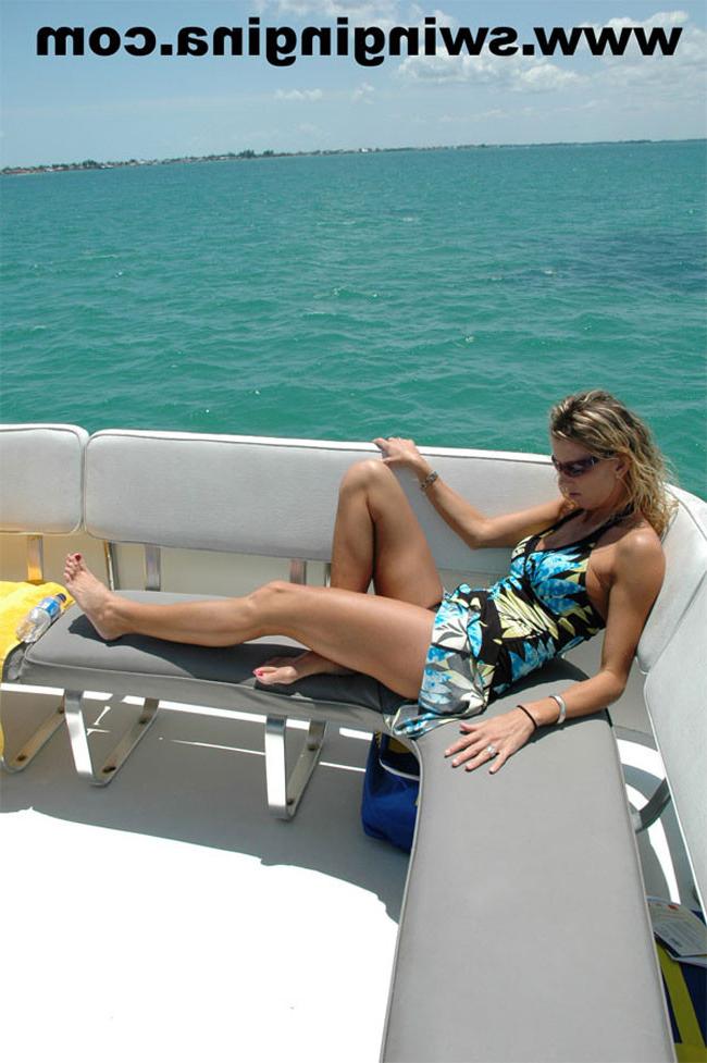 14P Gina hangs out on the boat