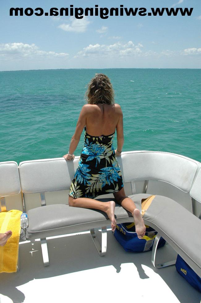 14P Gina hangs out on the boat