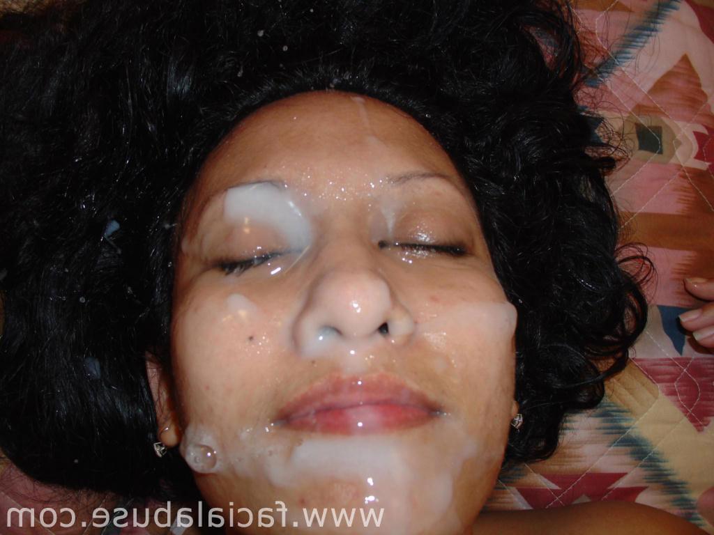 15P Island Babe Gets Pints Of Cum On Her Face