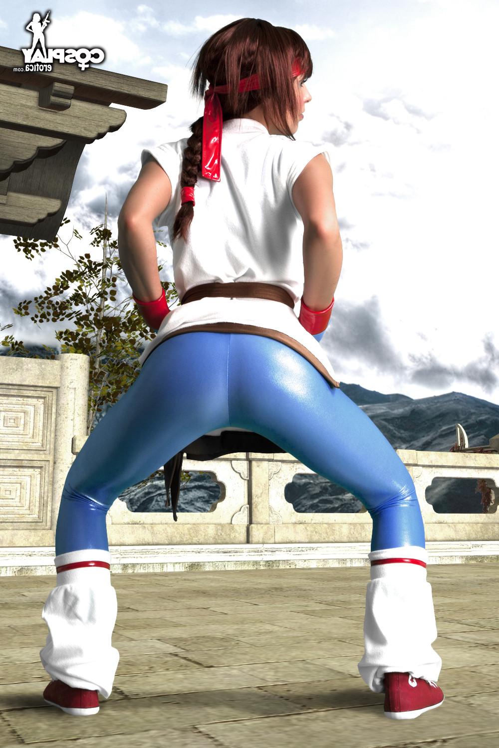 16P Street Fighter Yuri Cosplay with Mea Lee