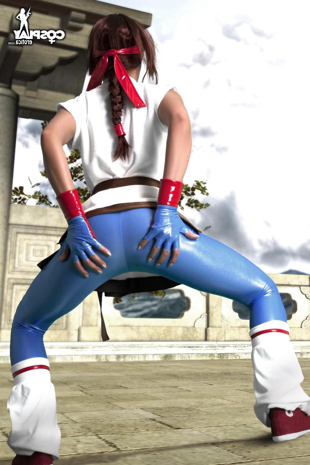 16P Street Fighter Yuri Cosplay with Mea Lee