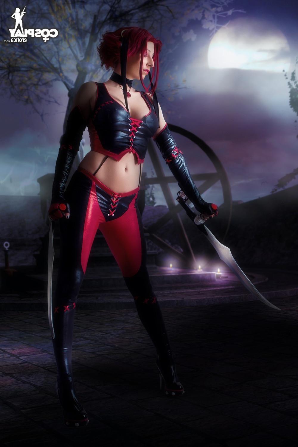 12P CosplayErotica  Rayne Bloodrayne nude cosplay