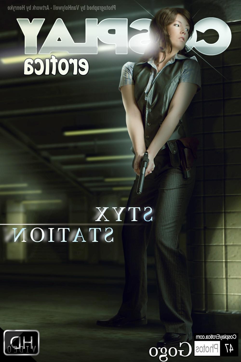 12P CosplayErotica  Helena Harper Resident Evil 6 nude cosplay