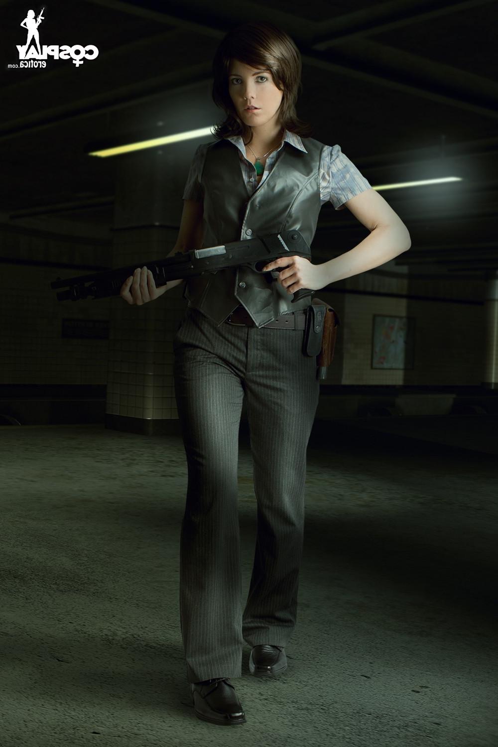 12P CosplayErotica  Helena Harper Resident Evil 6 nude cosplay