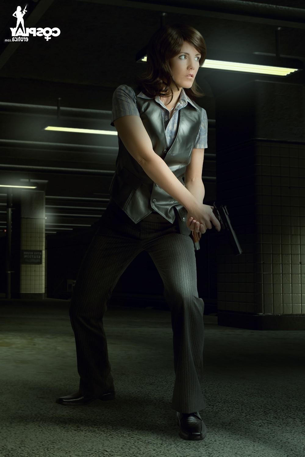12P CosplayErotica  Helena Harper Resident Evil 6 nude cosplay