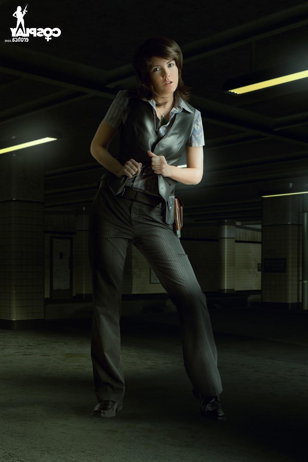 12P CosplayErotica  Helena Harper Resident Evil 6 nude cosplay