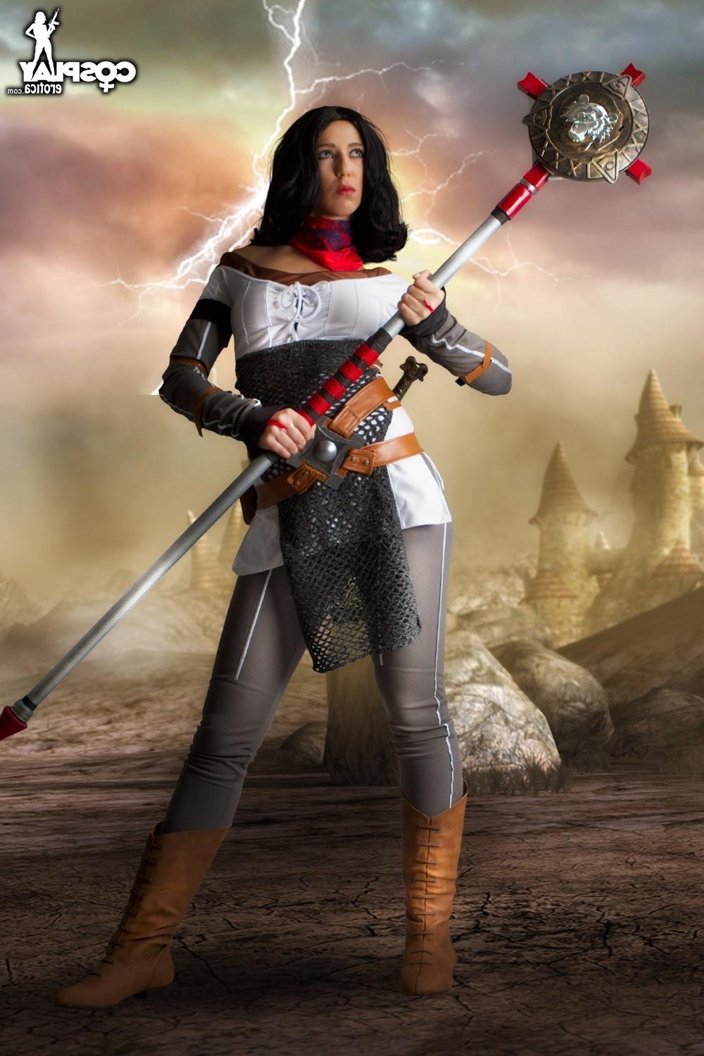 12P CosplayErotica  Bethany Dragon Age nude cosplay