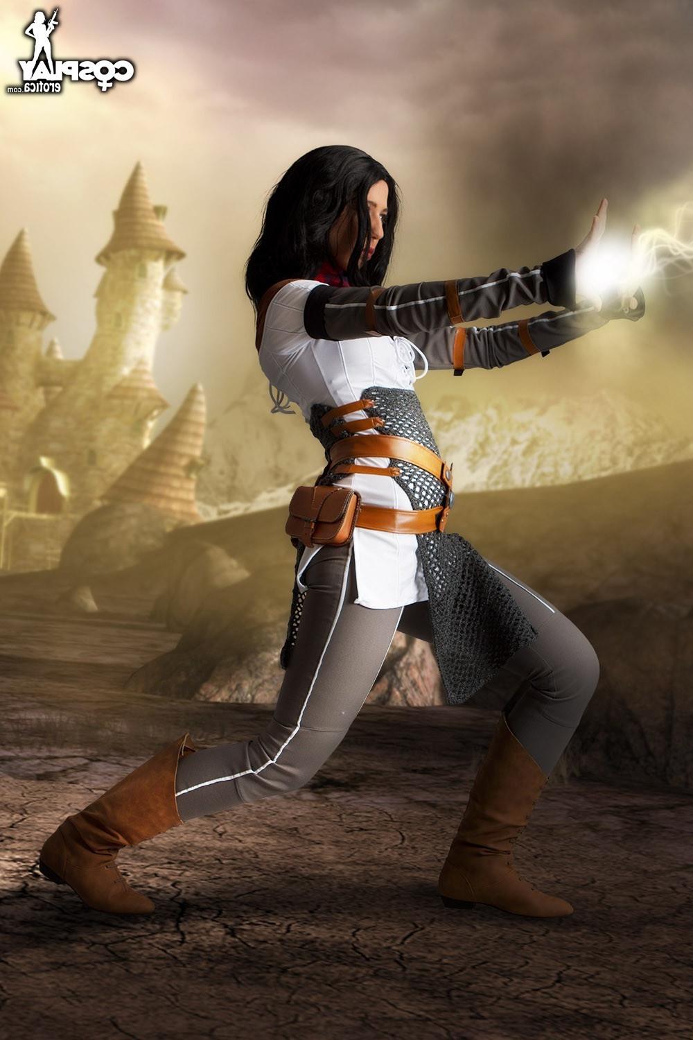 12P CosplayErotica  Bethany Dragon Age nude cosplay