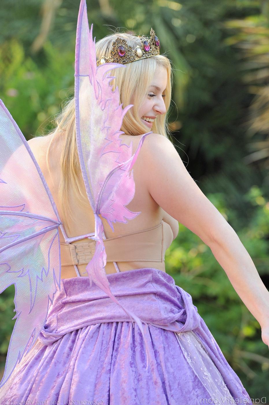 15P Danielle in a fairy suit
