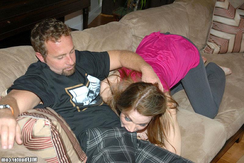 18P This hot milf babe gets nailed dirty style in her sexy pink panites