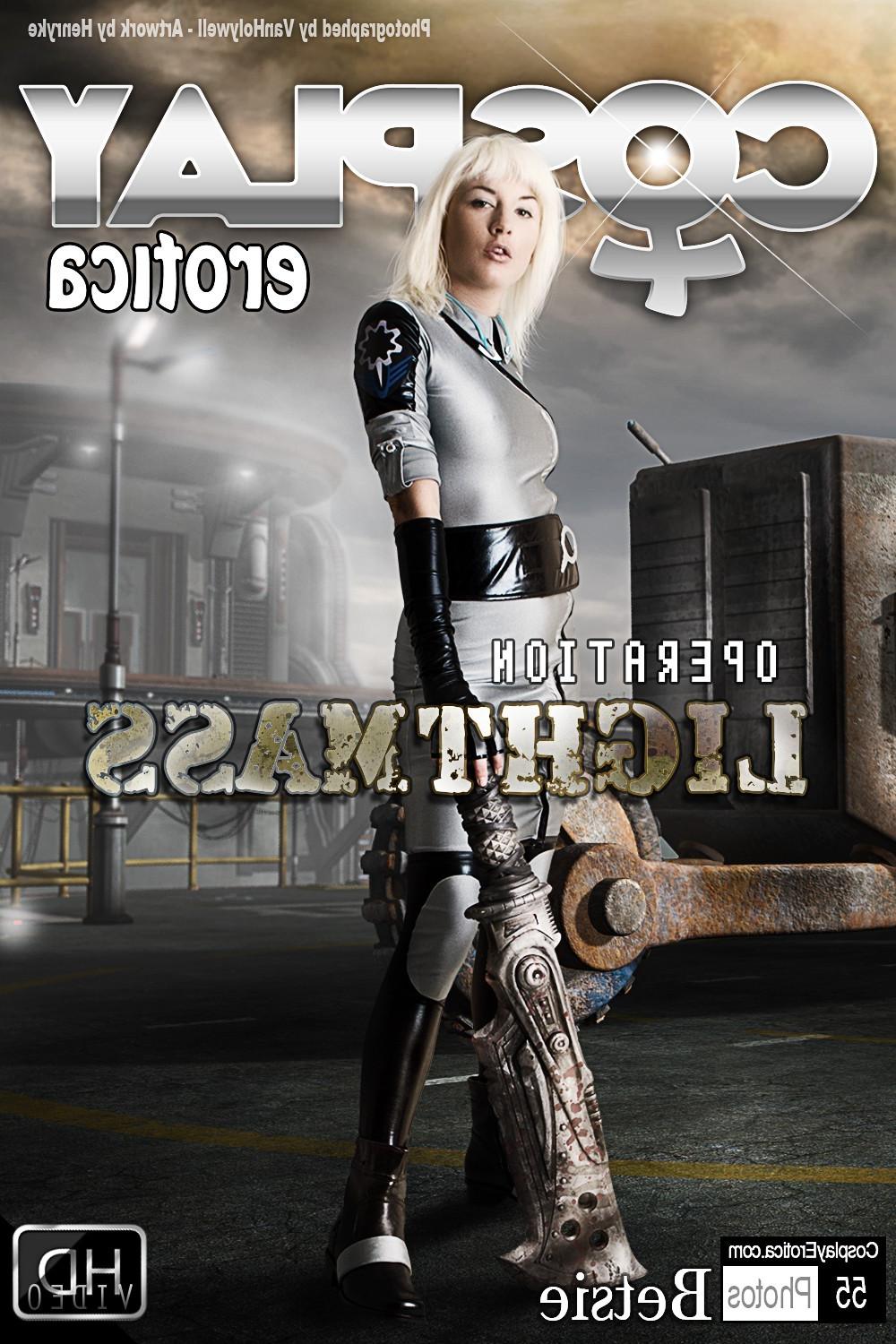 12P CosplayErotica  Anya Stroud Gears of war nude cosplay