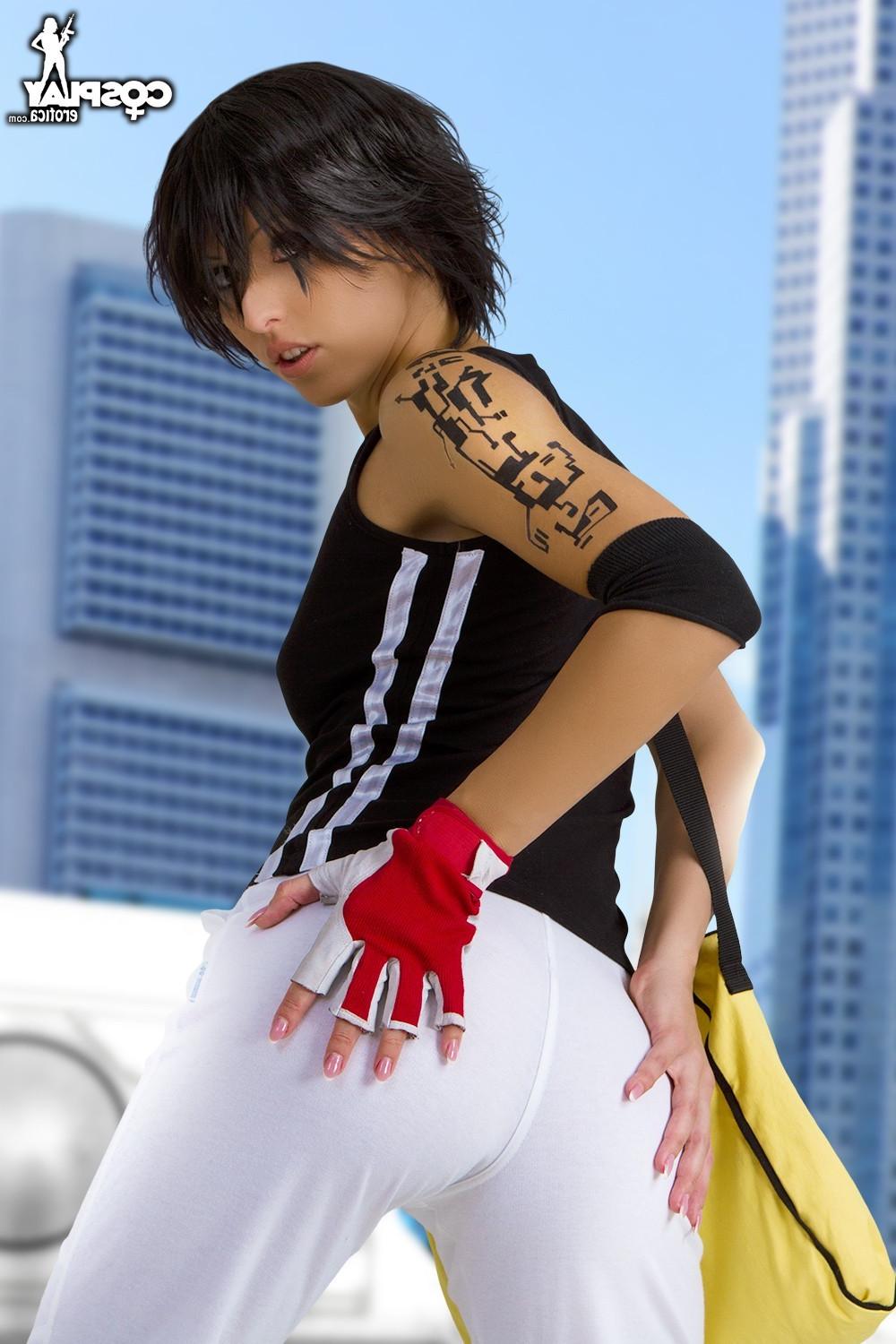 12P CosplayErotica  Faith Connors Mirrors Edge nude cosplay