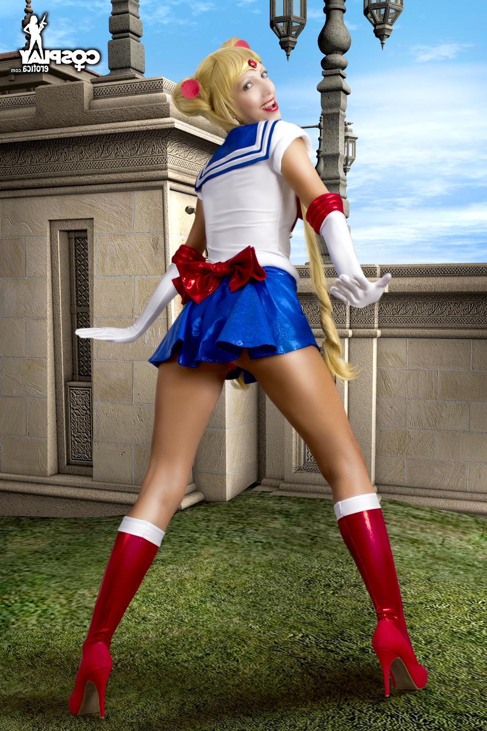12P CosplayErotica  Sailor Moon nude cosplay