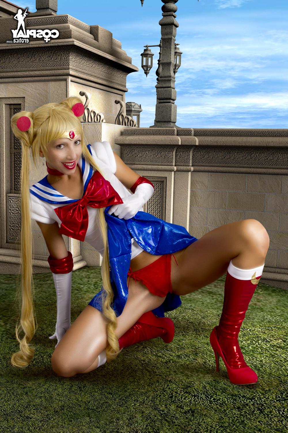 12P CosplayErotica  Sailor Moon nude cosplay