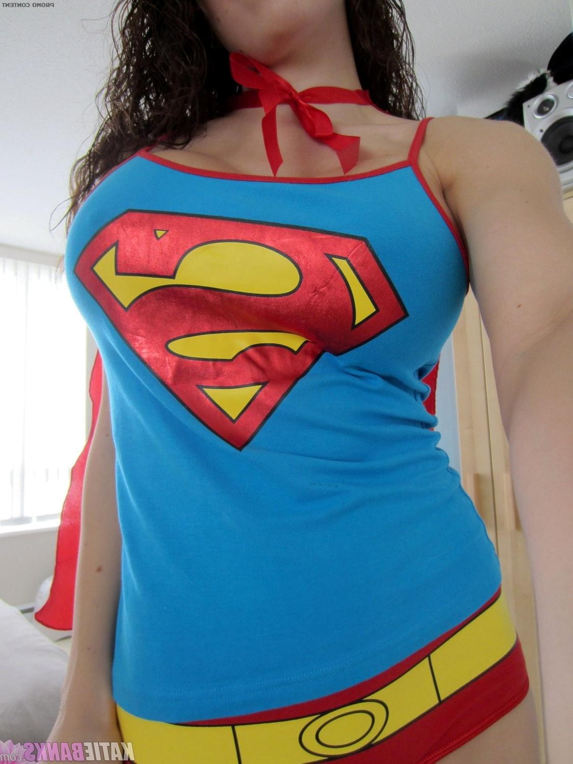 15P Big tit babe in costume