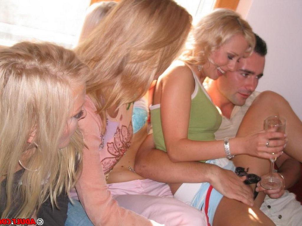 16P Gorgeous women at a Hollywood sex party