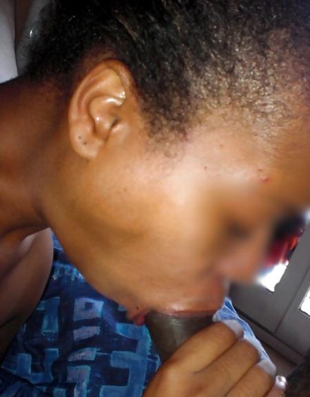 13P Ass spreading, dick sucking by Marie, a doll from Cameroon