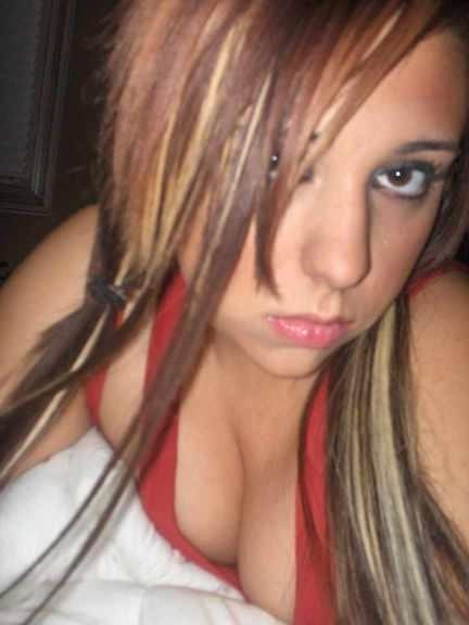 15P Gorgeous amateur busty teen obsessed with myself