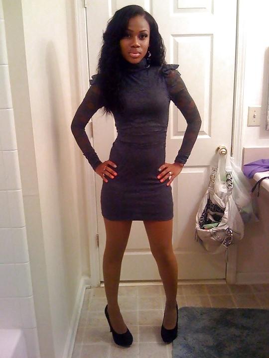 19P Young Ebony Hotties (Dress Edition)